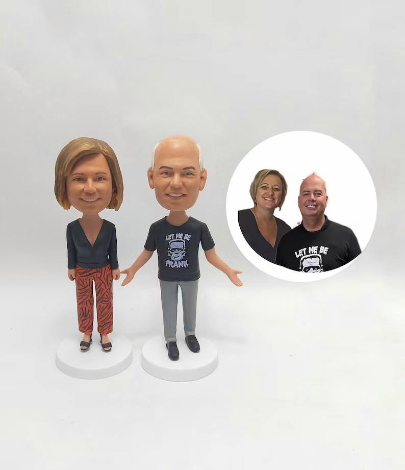 Fully Customizable Double Bobbleheads