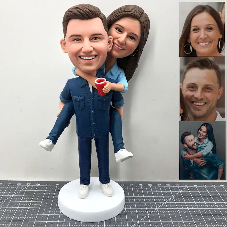 Fully Customizable Double Bobbleheads